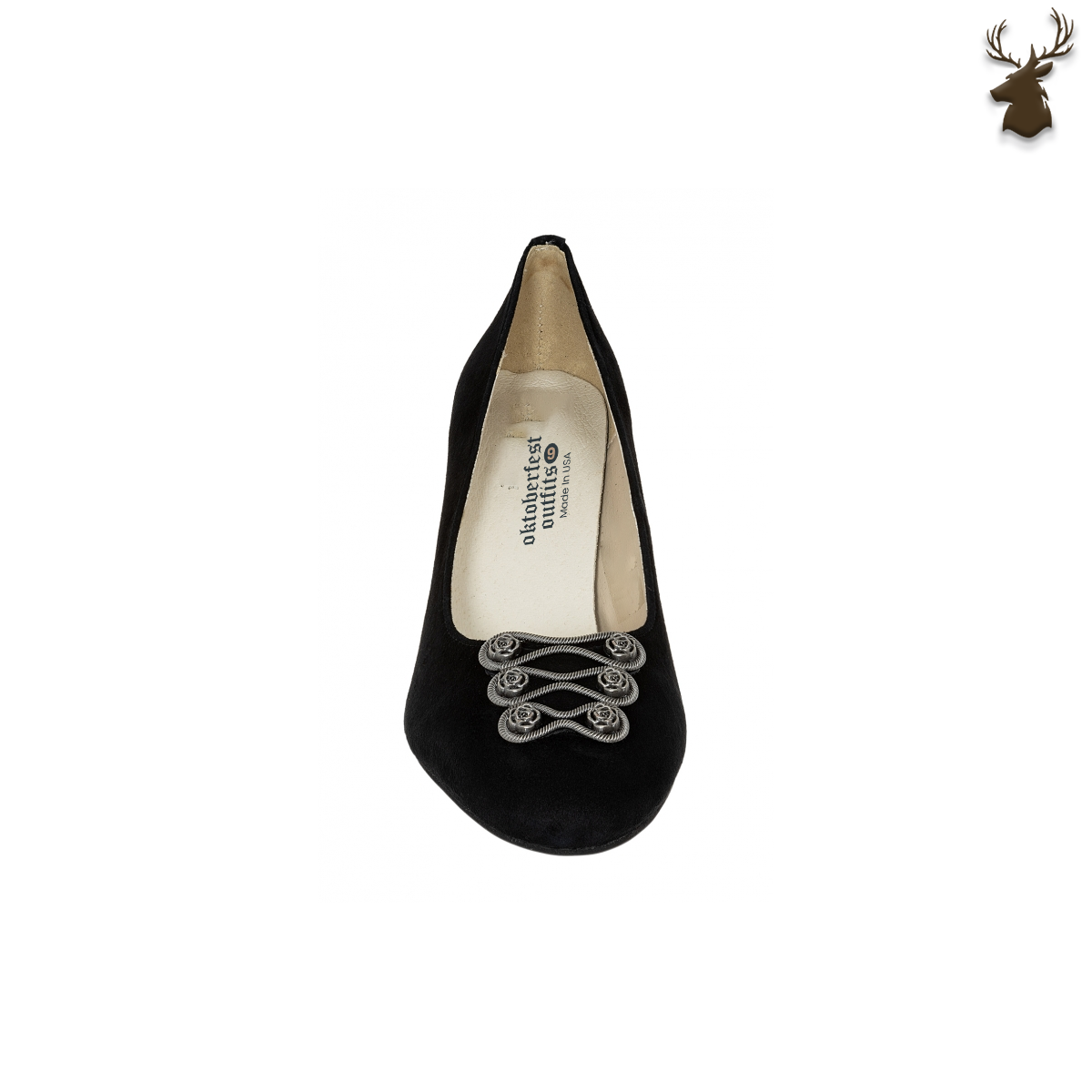 PREMIUM WOMEN OKTOBERFEST PUMPS BLACK