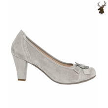 Load image into Gallery viewer, PREMIUM WOMEN OKTOBERFEST PUMPS GREY
