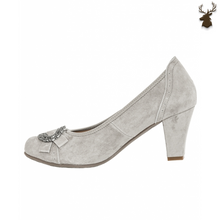 Load image into Gallery viewer, PREMIUM WOMEN OKTOBERFEST PUMPS GREY
