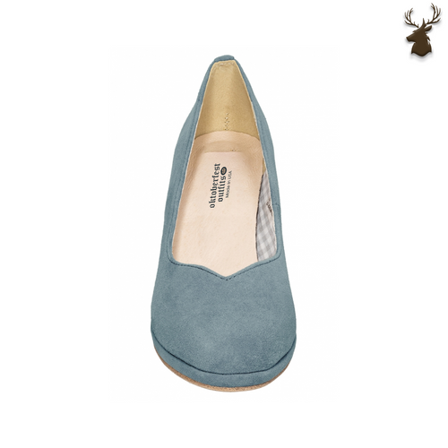 Premium Women Oktoberfest Pumps Licht Blue