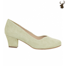 Load image into Gallery viewer, PREMIUM WOMEN OKTOBERFEST PUMPS PASTEL GREEN
