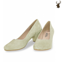 Load image into Gallery viewer, PREMIUM WOMEN OKTOBERFEST PUMPS PASTEL GREEN
