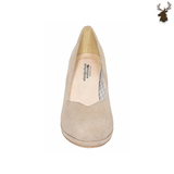 Premium Women Oktoberfest Pumps Taupe