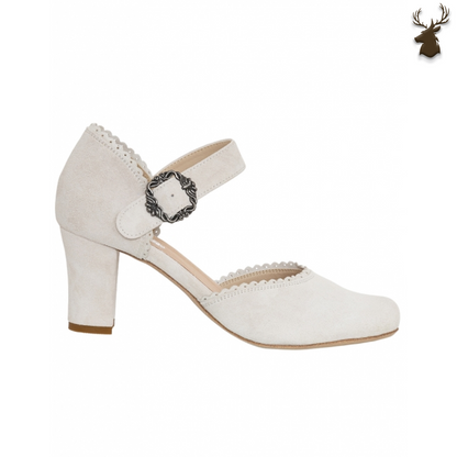 PREMIUM WOMEN OKTOBERFEST STRAP D'ORSAY SHOES CREME