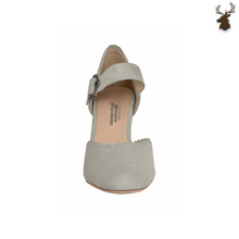 Load image into Gallery viewer, PREMIUM WOMEN OKTOBERFEST STRAP D&#39;ORSAY SHOES GREY
