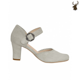 Premium Women Oktoberfest Strap D'orsay Shoes Grey