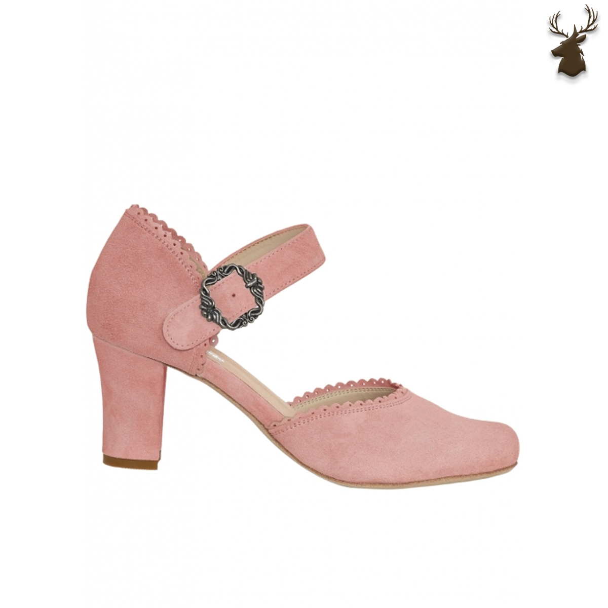 Premium Women Oktoberfest Strap D'orsay Shoes Pink