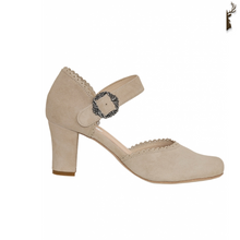 Load image into Gallery viewer, PREMIUM WOMEN OKTOBERFEST STRAP D&#39;ORSAY SHOES TAUPE
