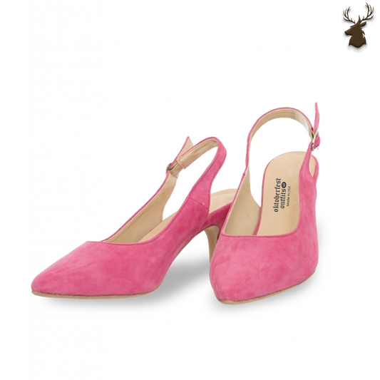 Premium Women Slingback Pumps Pink