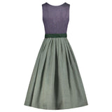 Purple Green Dirndl