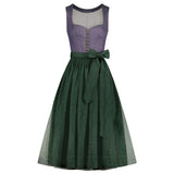 Purple Green Dirndl