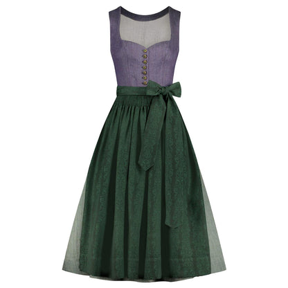 Purple Green Dirndl