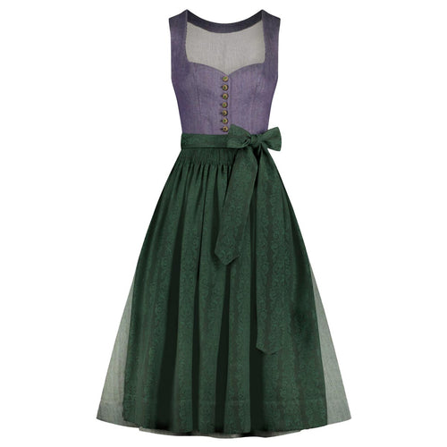 Purple Green Dirndl