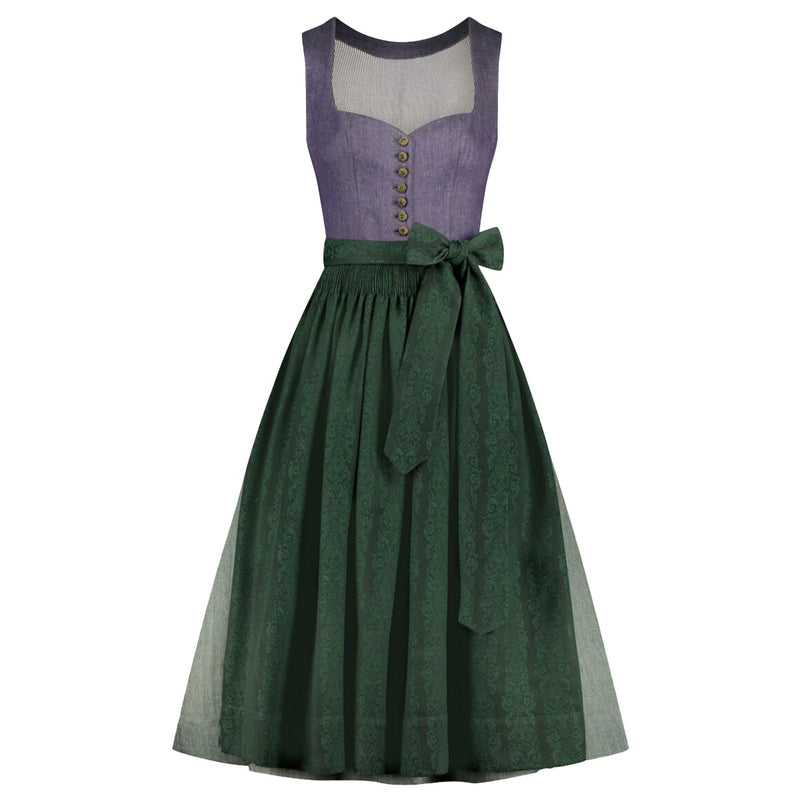 Purple Green Dirndl