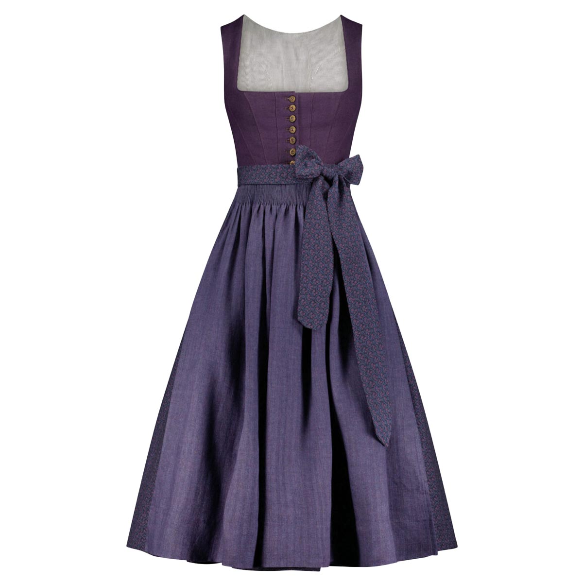 Purple Gray Dirndl