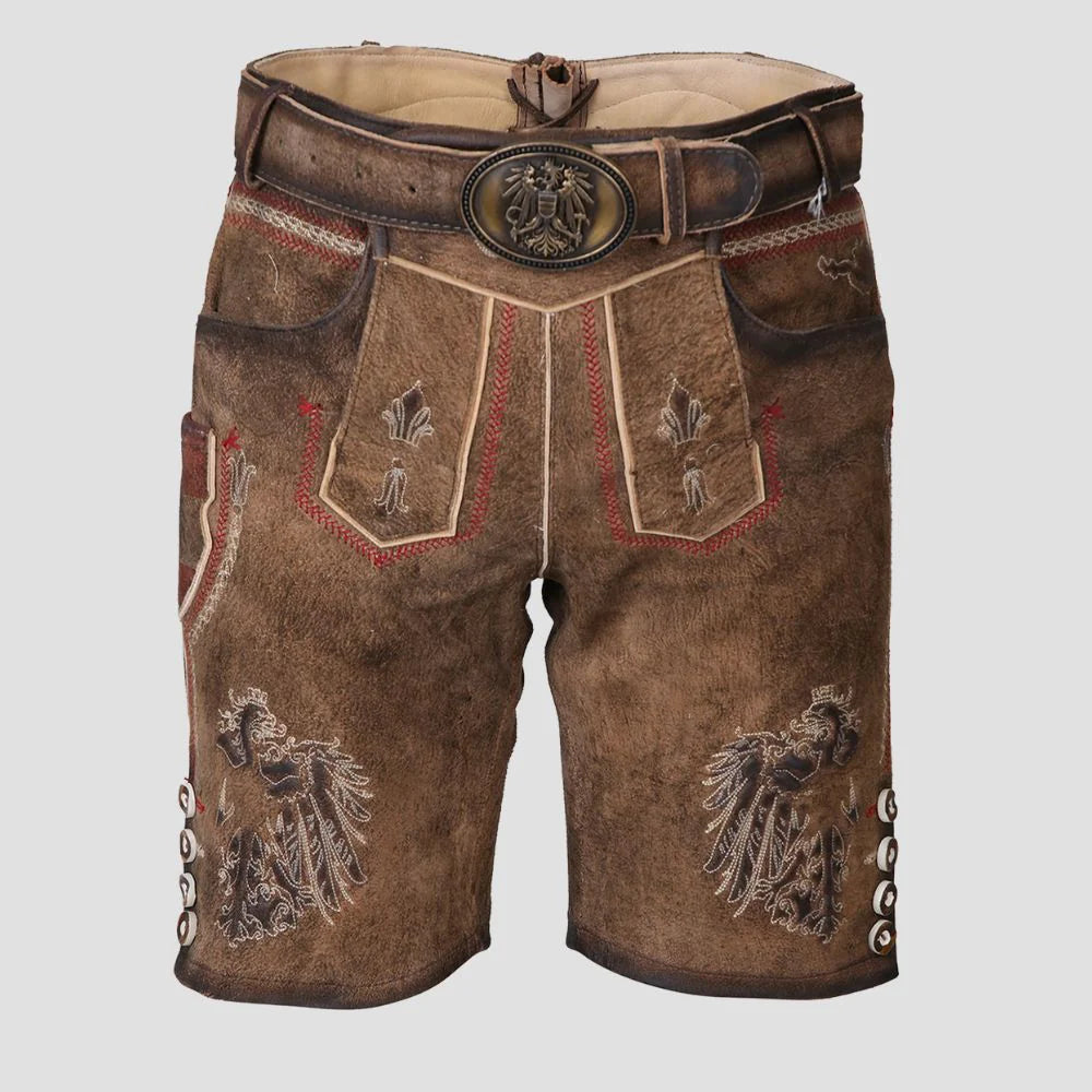 Coffee Brown Lederhosen