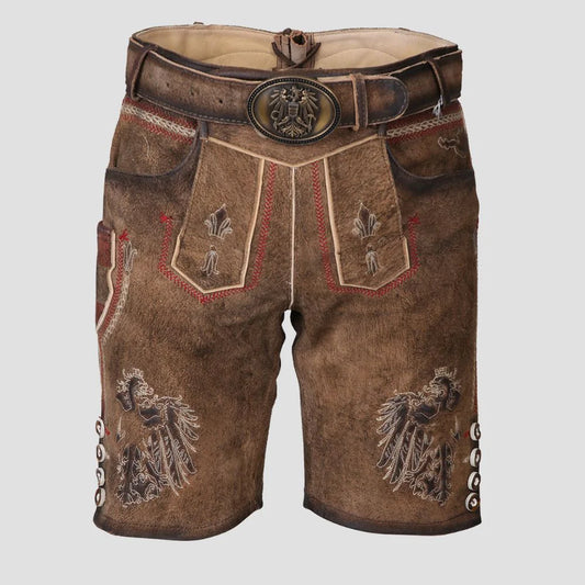Coffee Brown Lederhosen