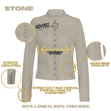 Bavarian Dirndl Jacket (Stone)