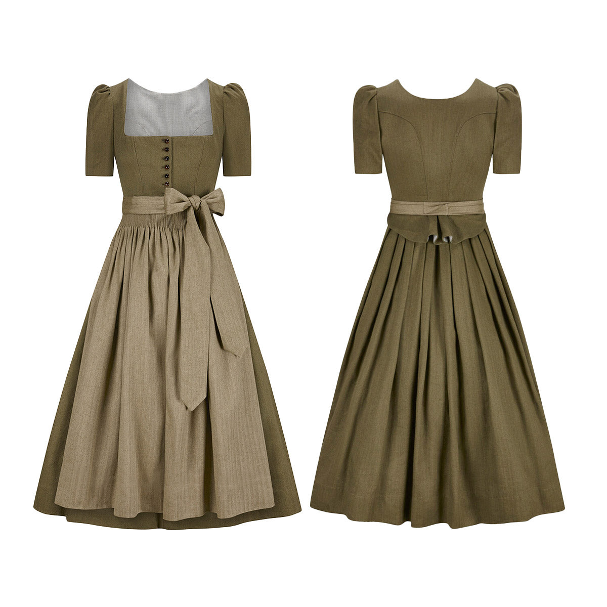 Tobacco Brown Dirndl