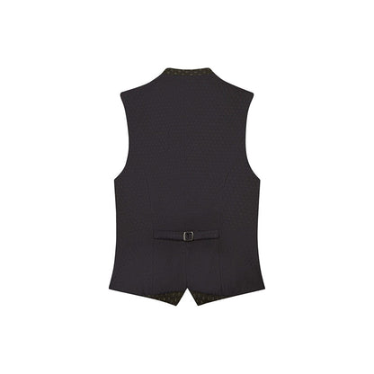 Trachten Charcoal Brown Vest