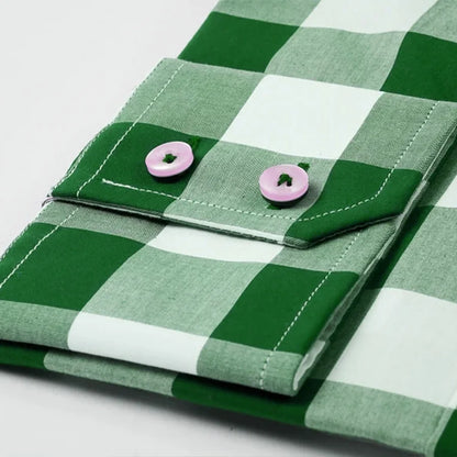 Green Checkered Shirt