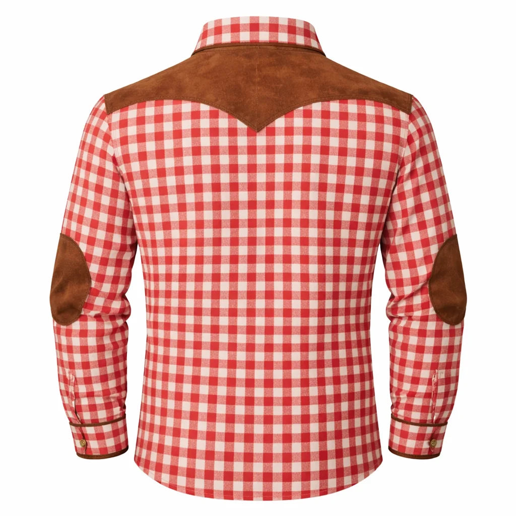 Trachten Shirt Red