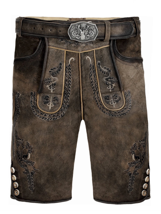 Rustic Horn Lederhosen