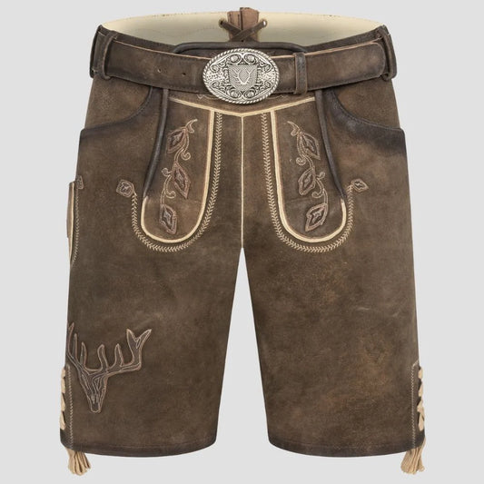 Vintage Brown Lederhosen