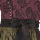 Vintage Rose Green Dirndl