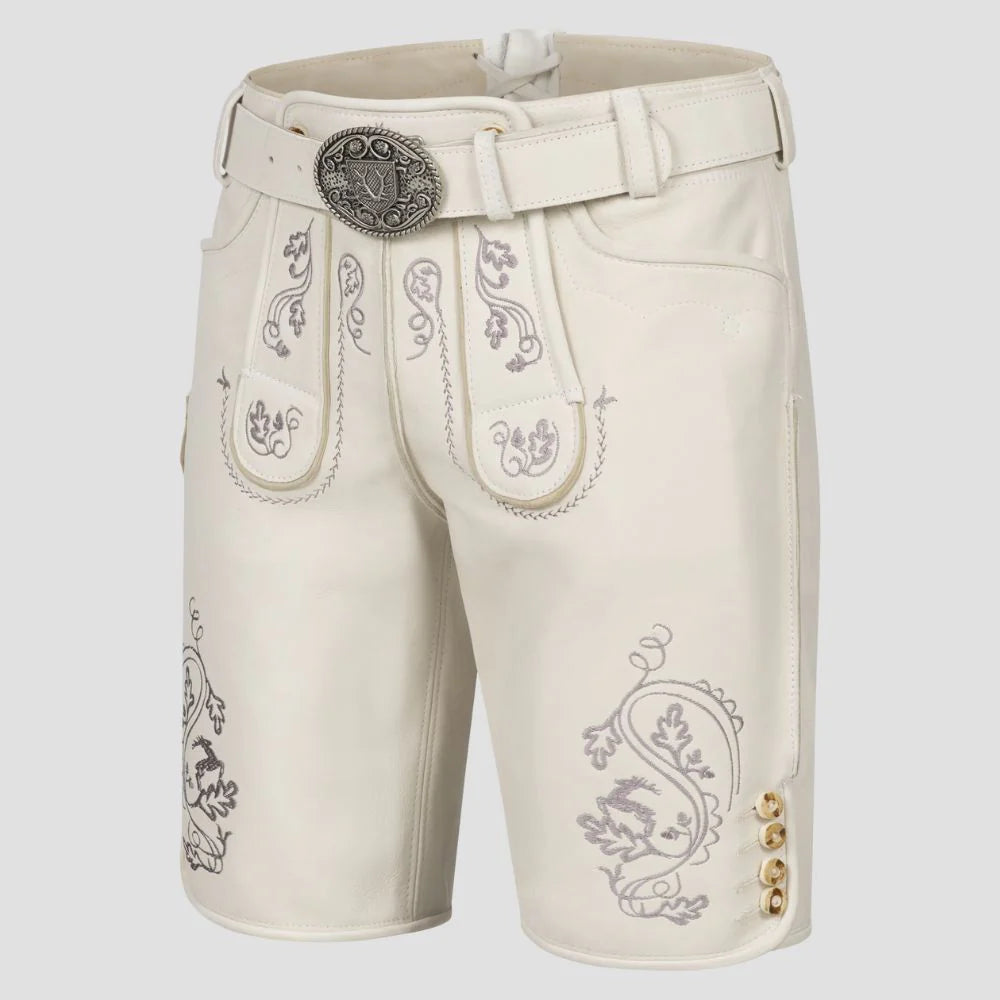 Royal White Lederhosen
