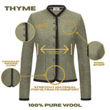 Bavarian Women Dirndl Jacket (Thyme)
